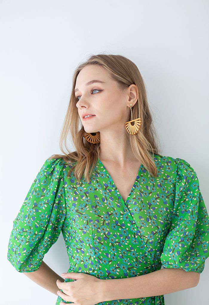Bohemian Rattan Earrings