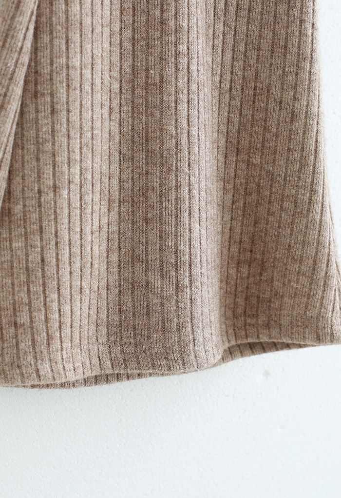 Trendy Soft Crop Top and Flare Pants Set in Linen