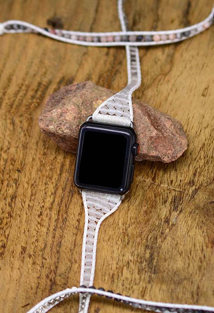 Multi-Layer Wax Rope Weave Watch Strap