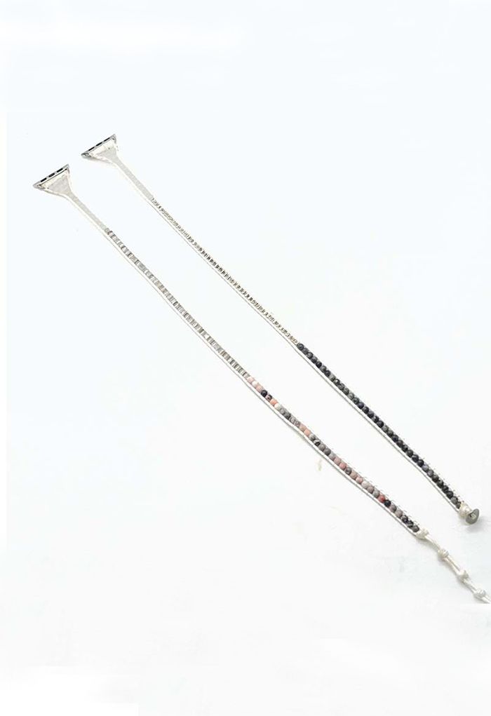 Multi-Layer Wax Rope Weave Watch Strap