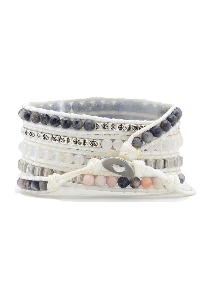 Multi-Layer Wax Rope Weave Watch Strap