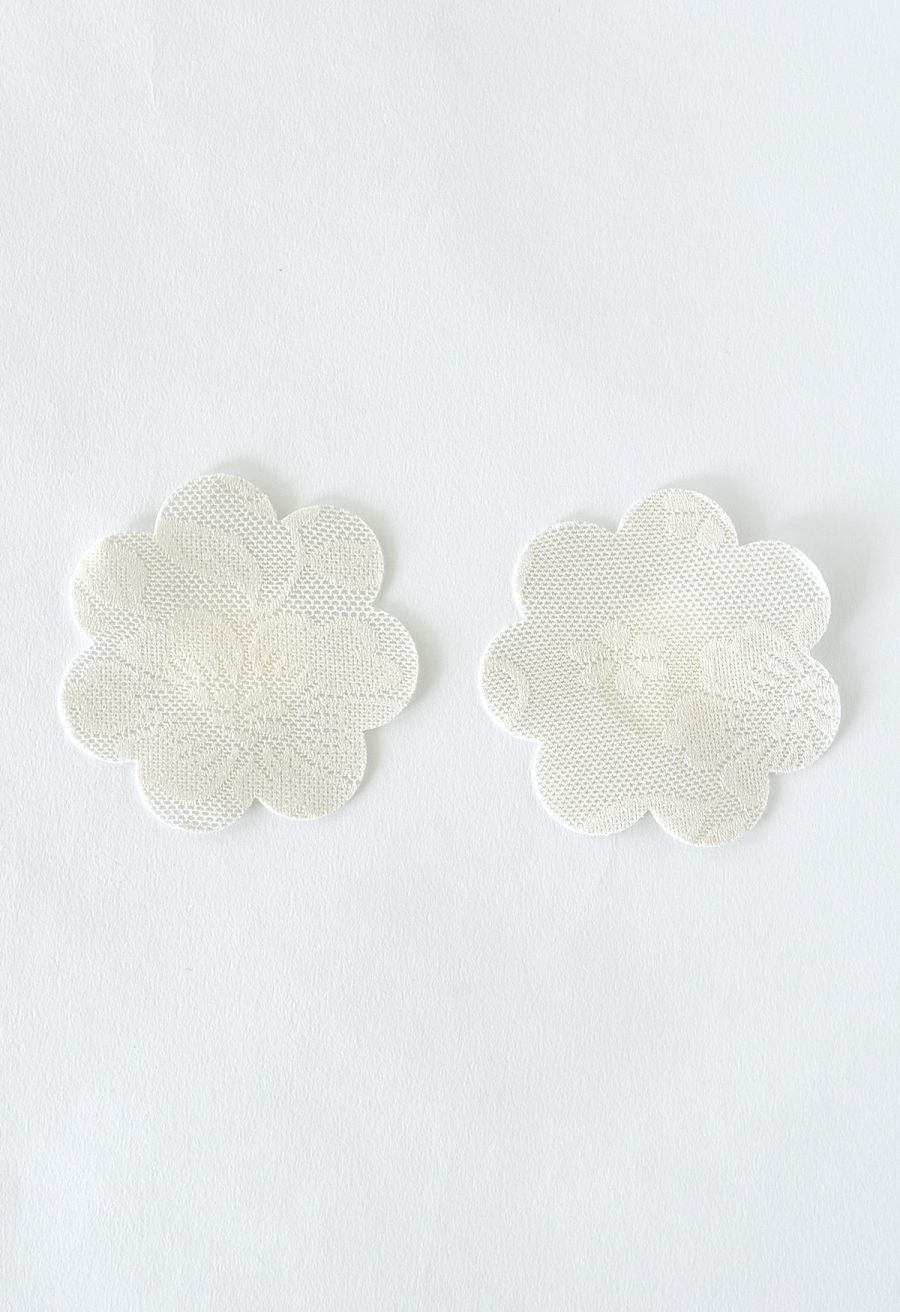 Floral Lace Cover Adhesive Pasties