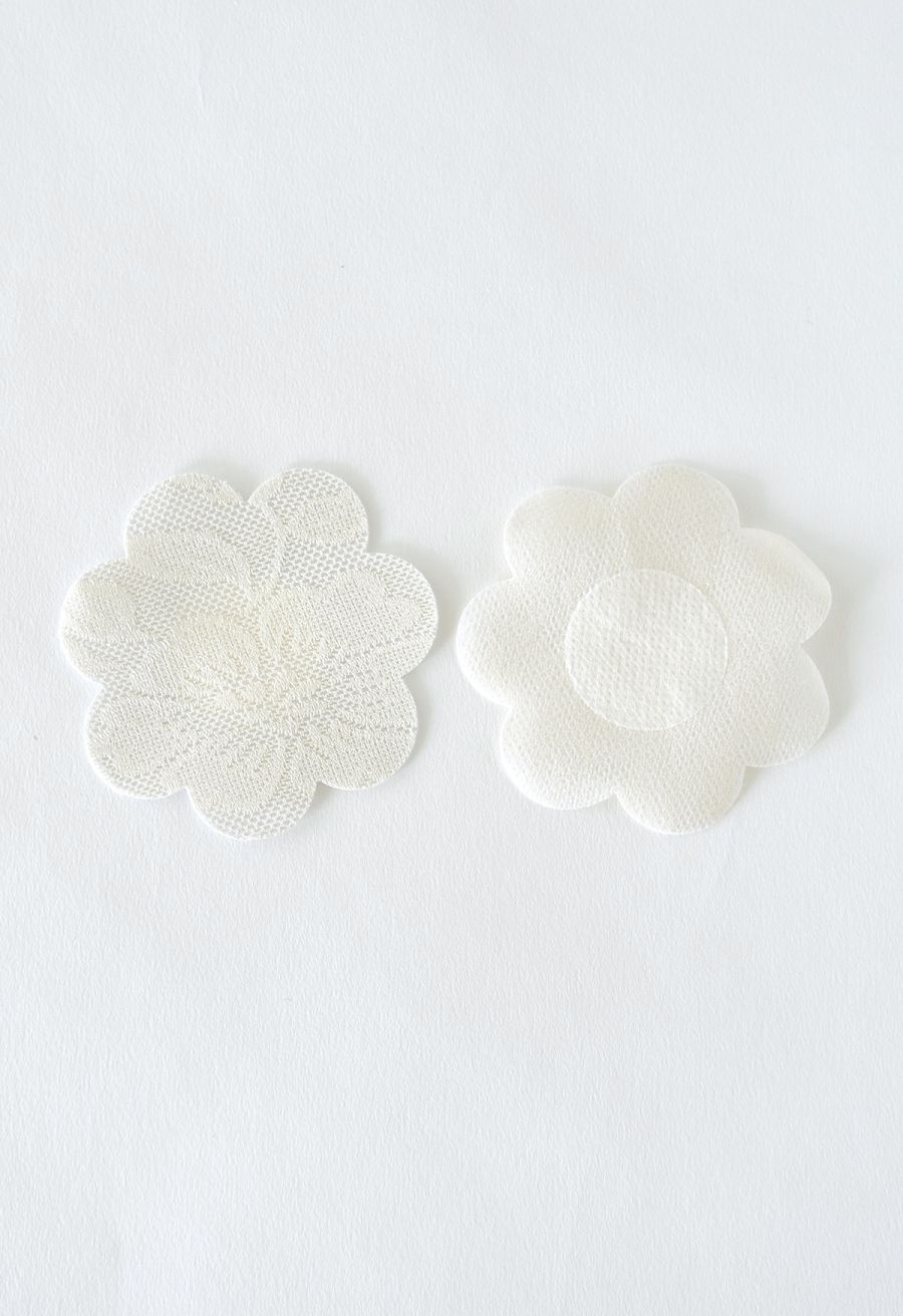 Floral Lace Cover Adhesive Pasties