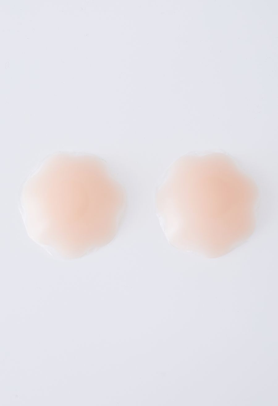Floral Adhesive Silicone Pasties 5 Pairs