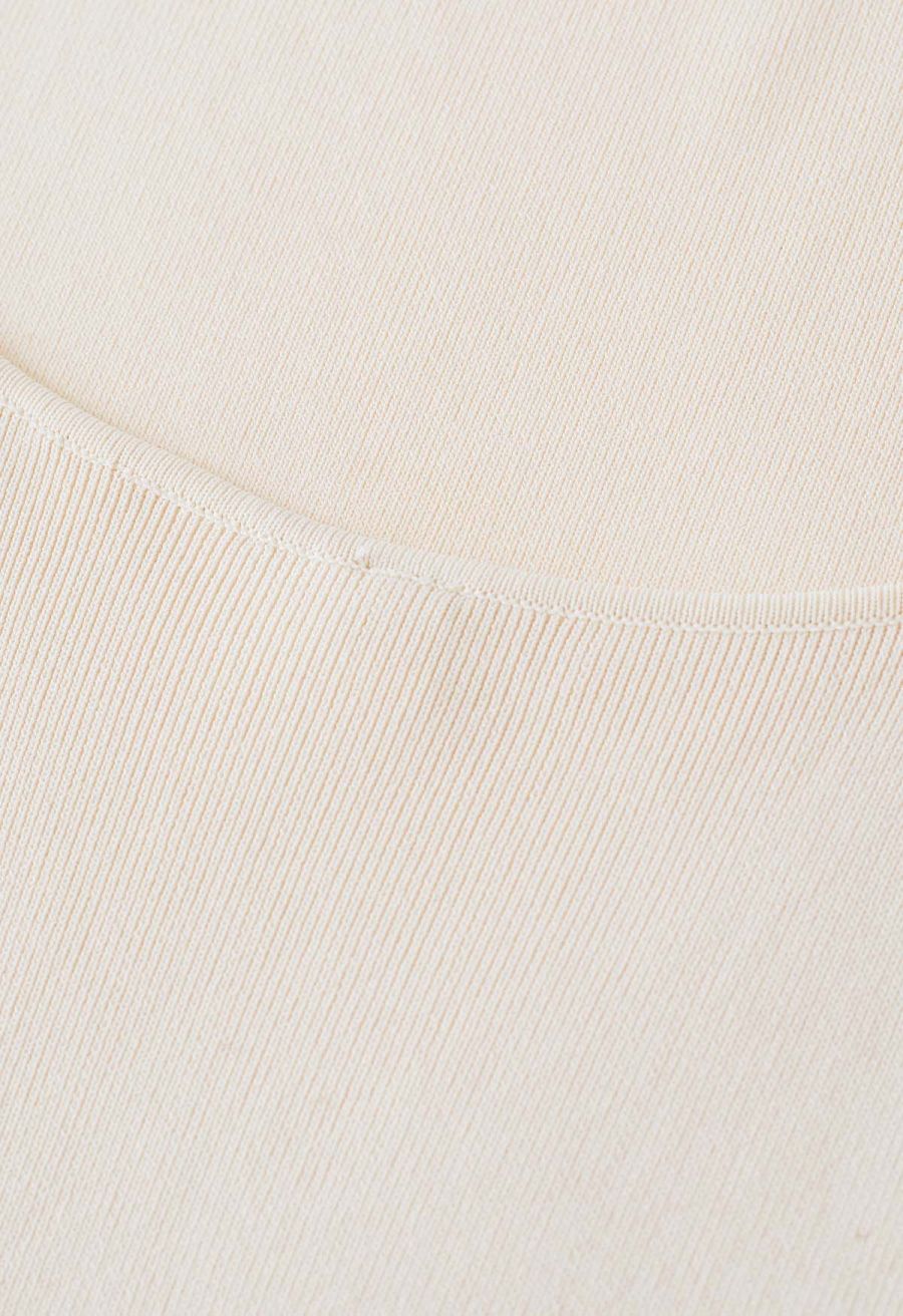 Ode to Simplicity Knit Cami Dress in Ivory