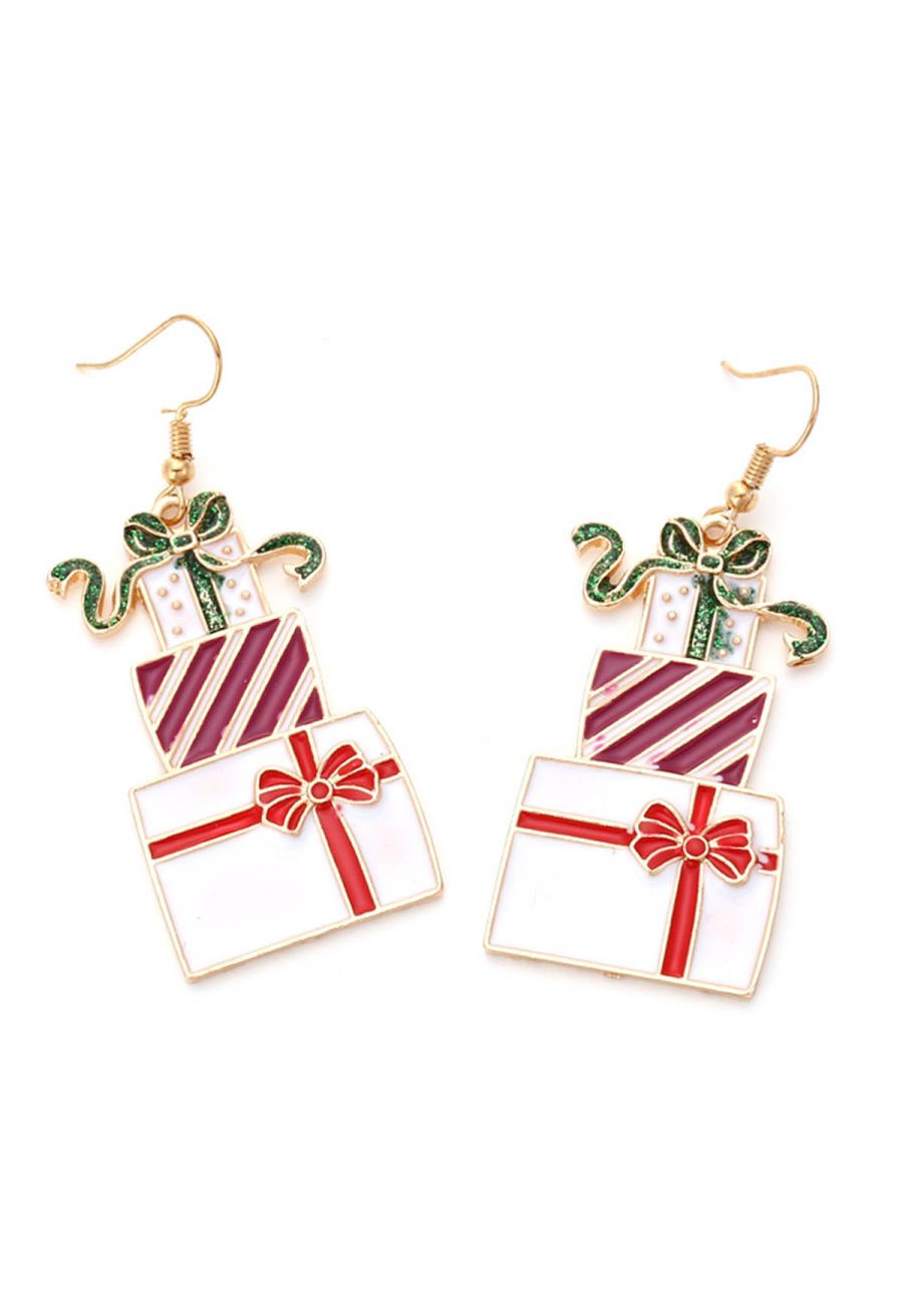 Gift Package Oil Spill Earrings