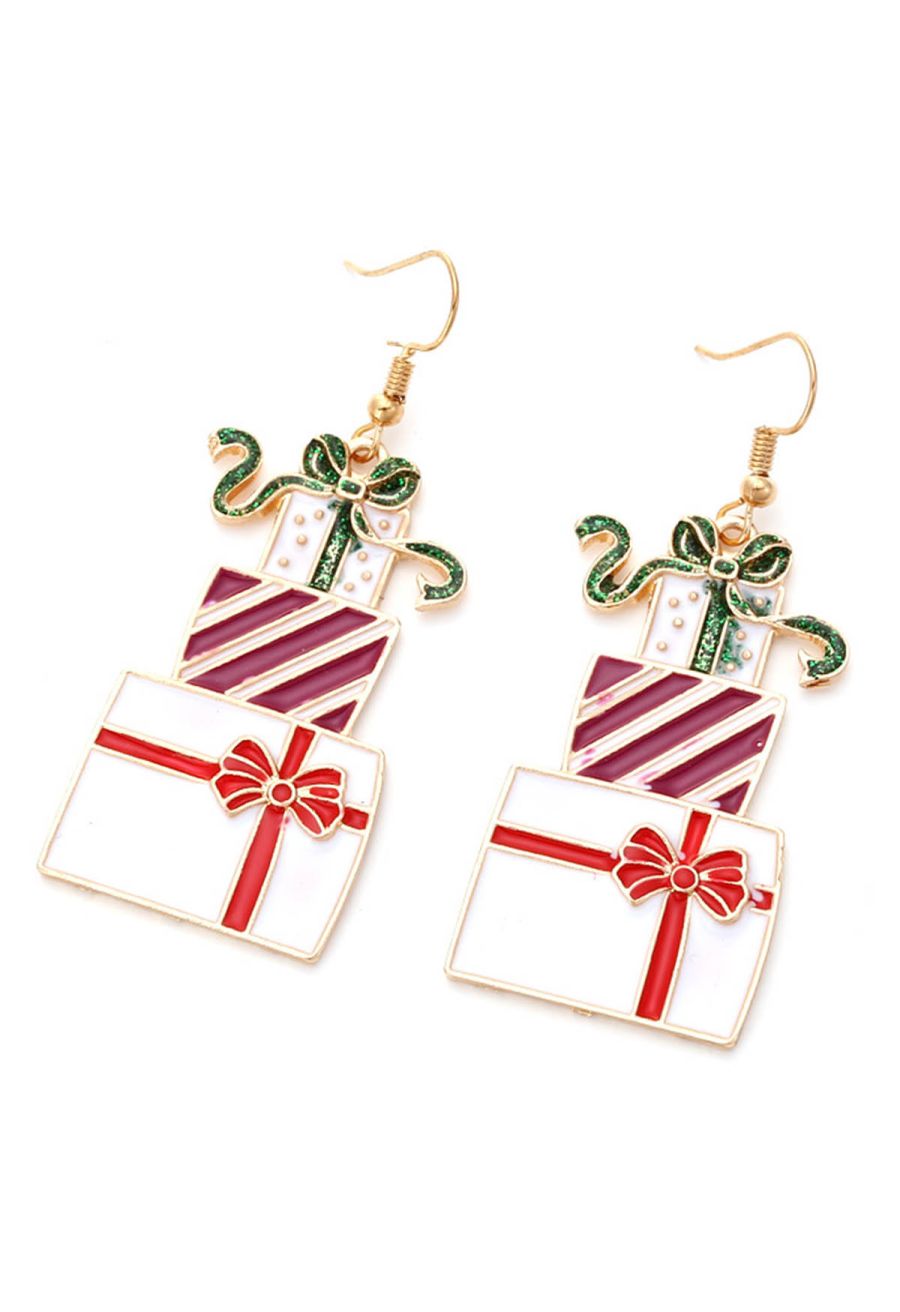 Gift Package Oil Spill Earrings