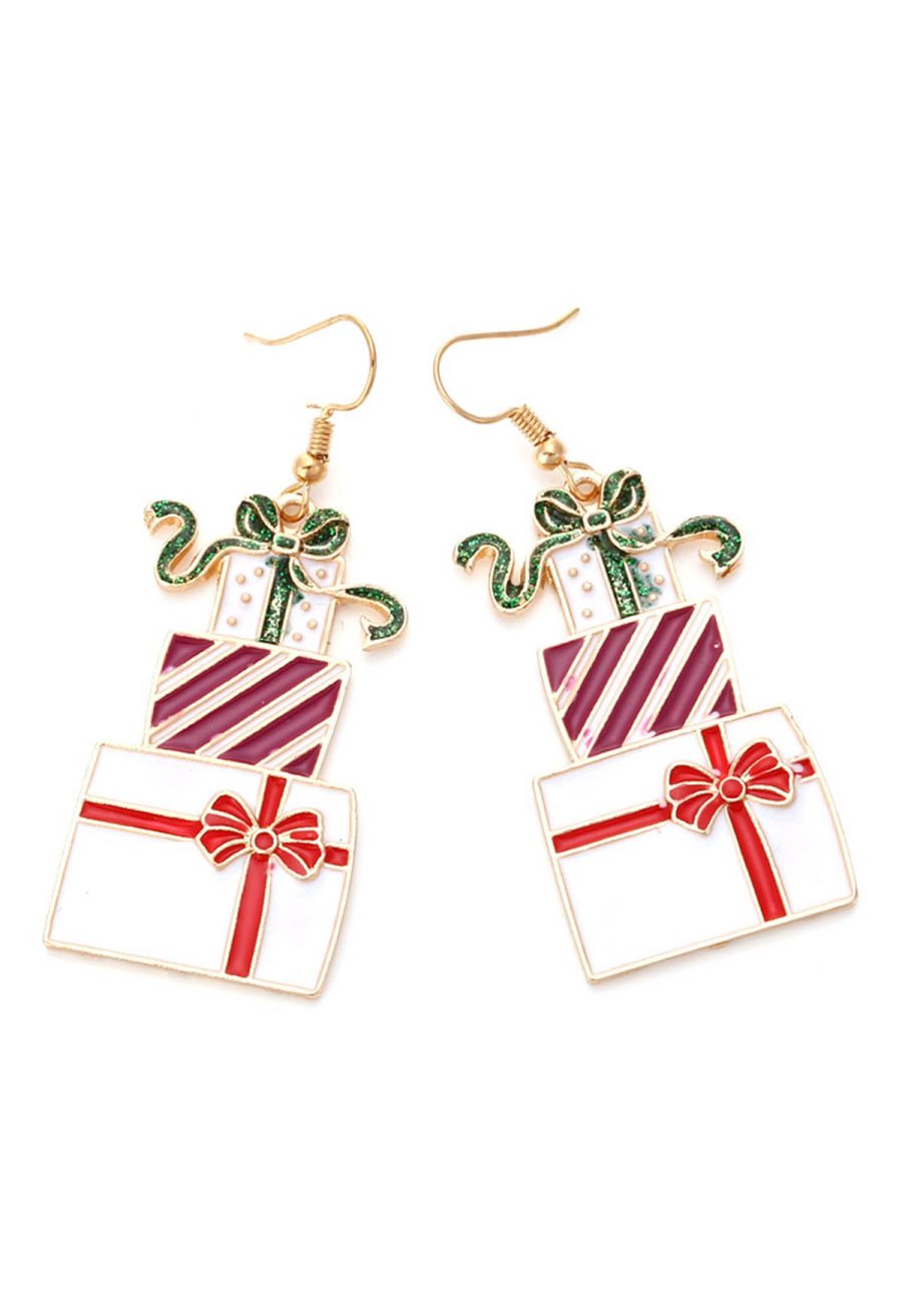 Gift Package Oil Spill Earrings