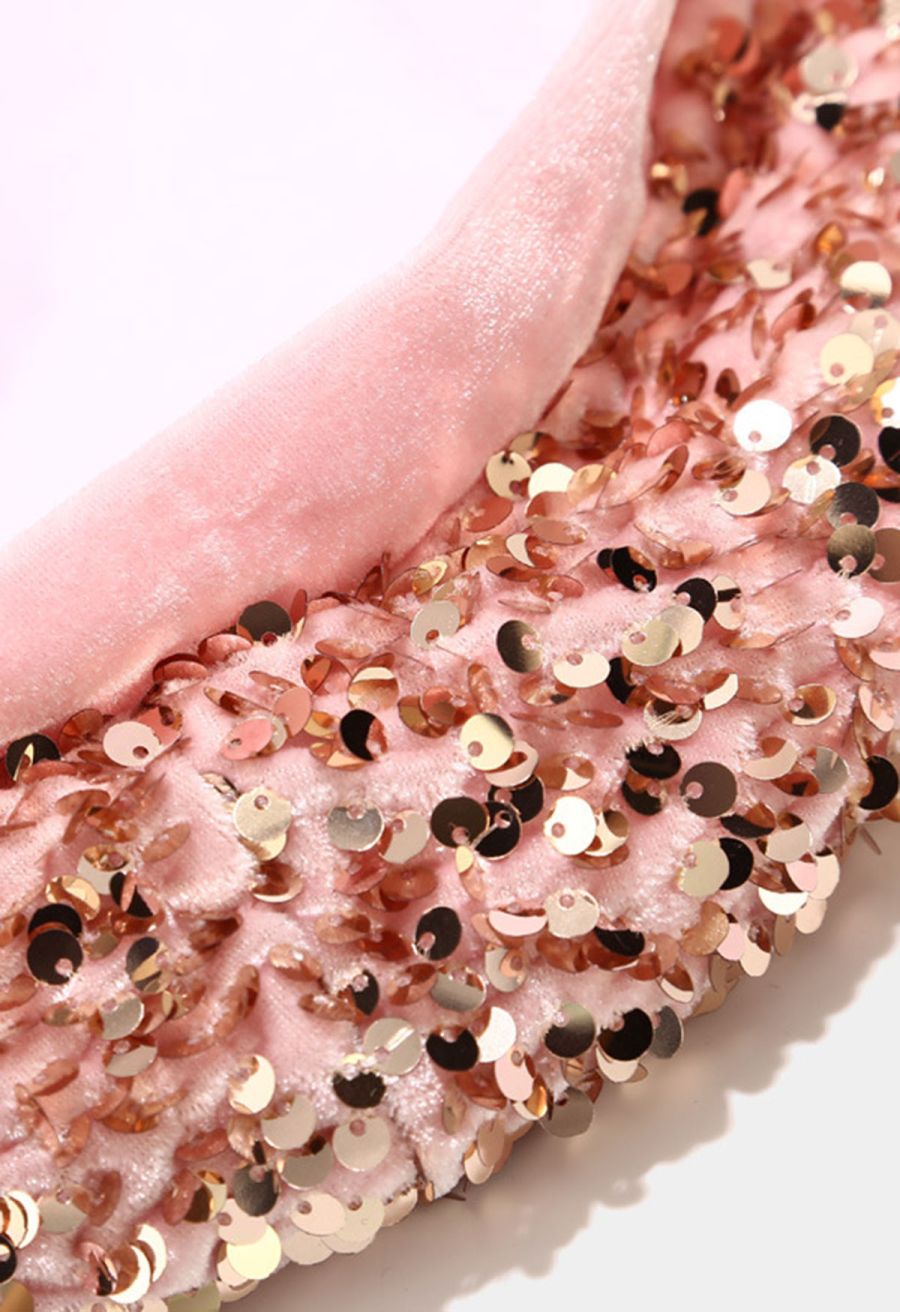 Full Sequin Dazzling Beret Hat