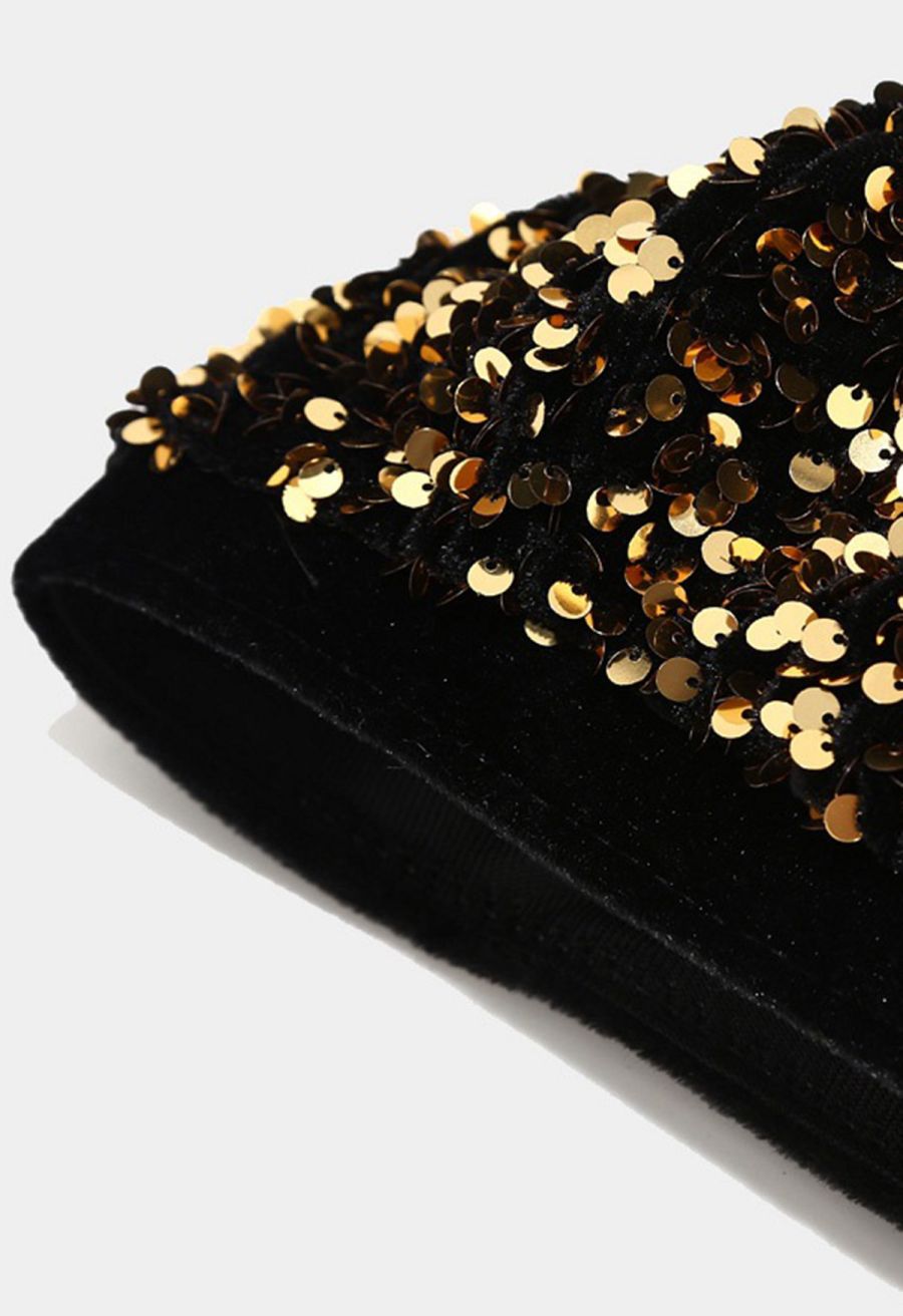 Full Sequin Dazzling Beret Hat