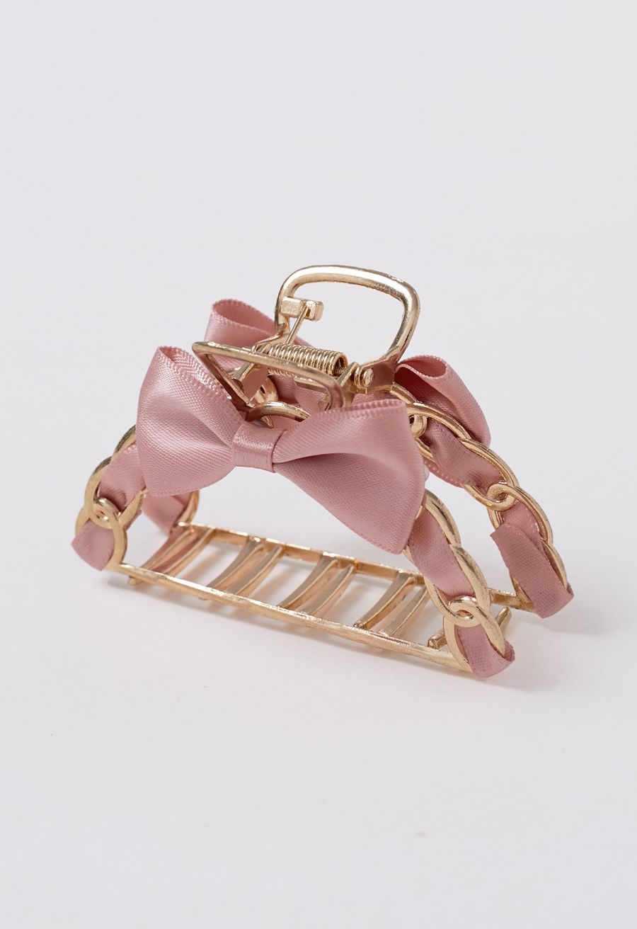 Little Bowknot Hollow Out Hair Clip