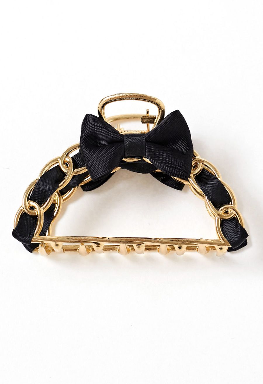 Little Bowknot Hollow Out Hair Clip