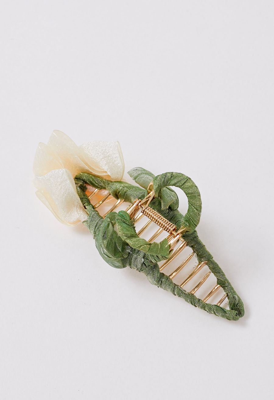 Exquisite Tulip Handmade Hair Clip