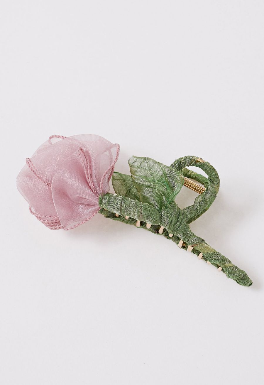Exquisite Tulip Handmade Hair Clip