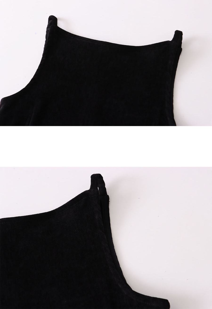 Contrast Panelled Sleeveless Dress