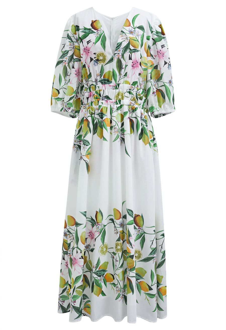 Lily and Lemon Printed Maxi Dress