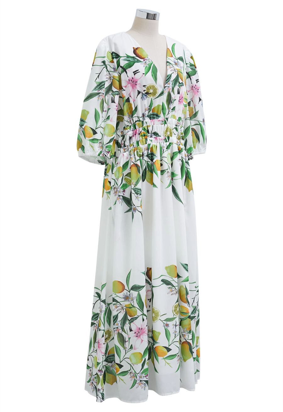 Lily and Lemon Printed Maxi Dress