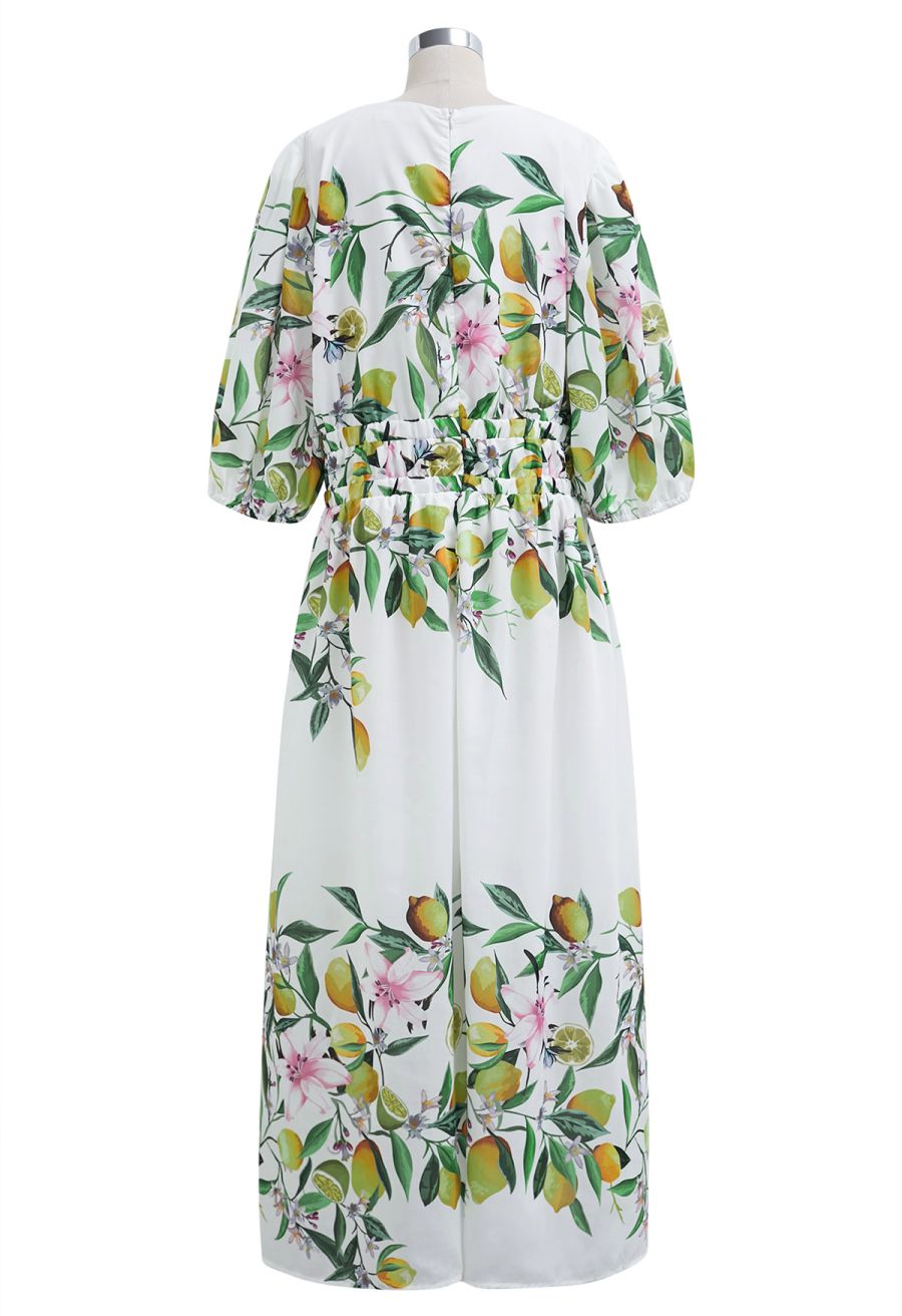 Lily and Lemon Printed Maxi Dress