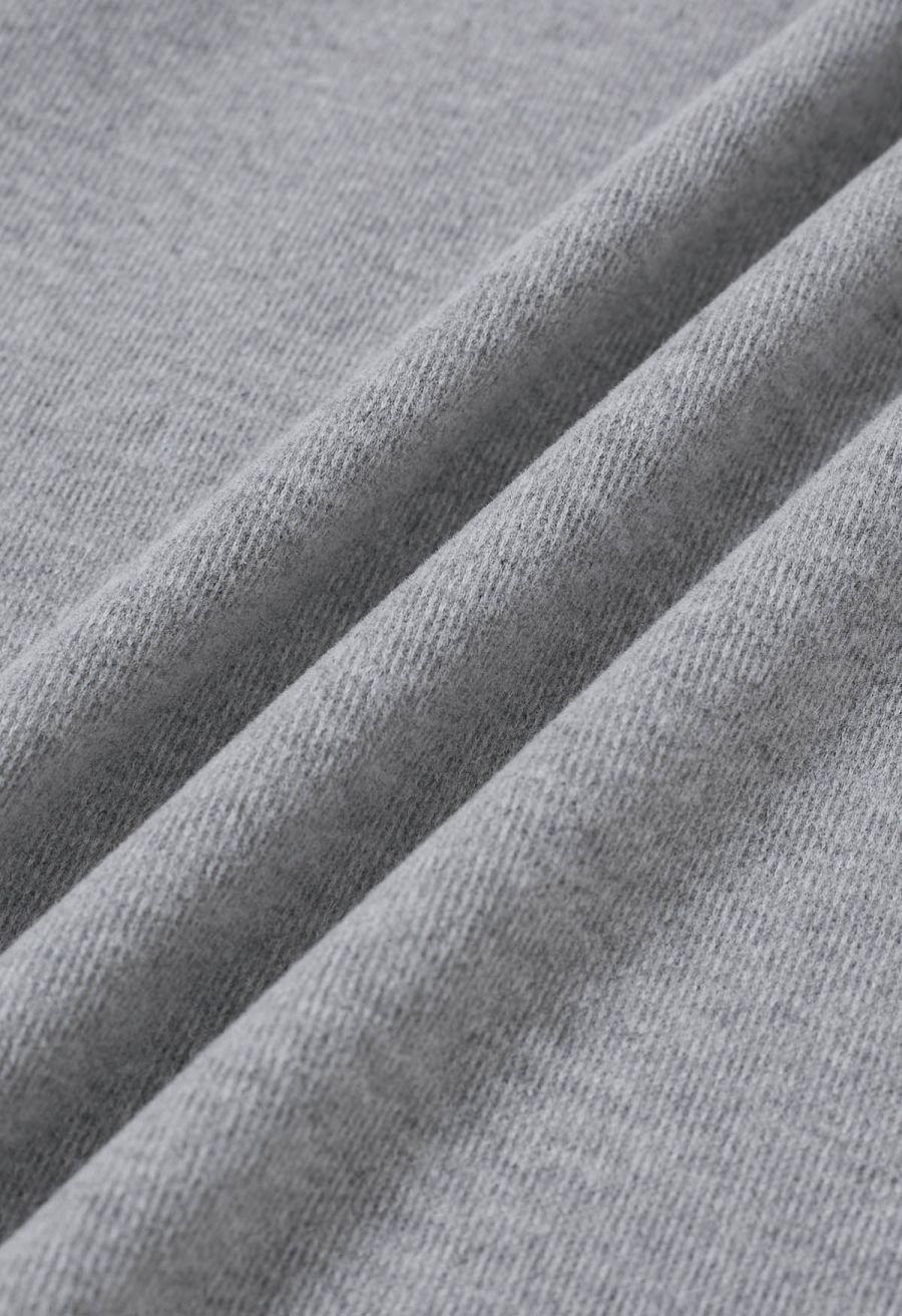 Graceful Ease Flare Leg Pants in Grey