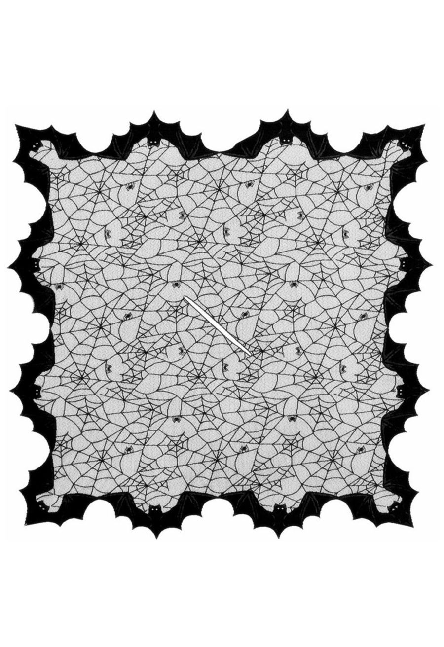 Spider Web Sheer Lace Poncho