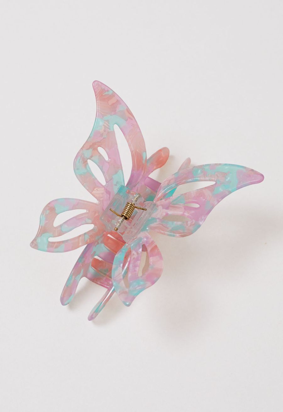 Dreaming Symphony Butterfly Hair Claw in Purple
