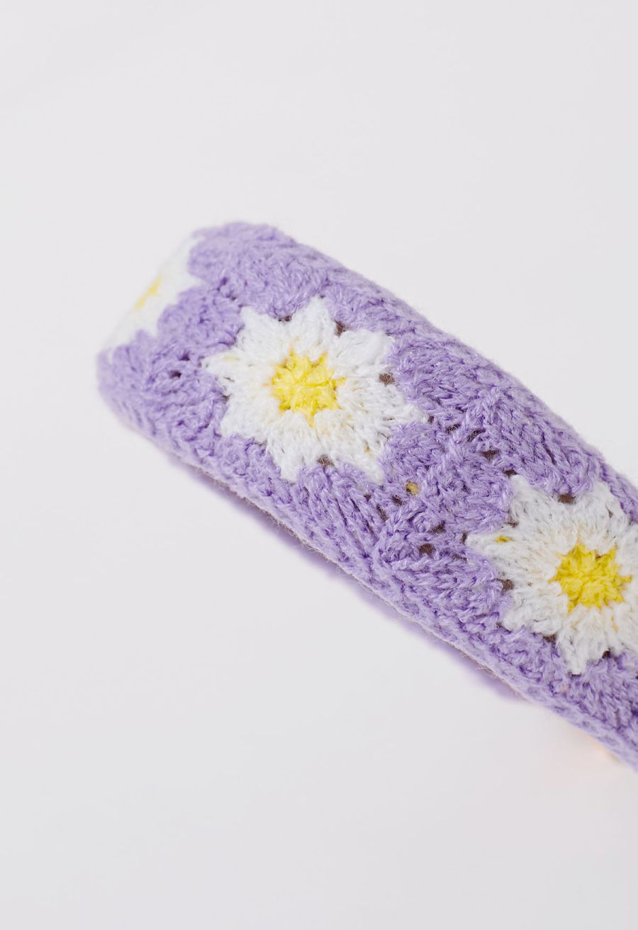 Daisy Crochet Hair Headband