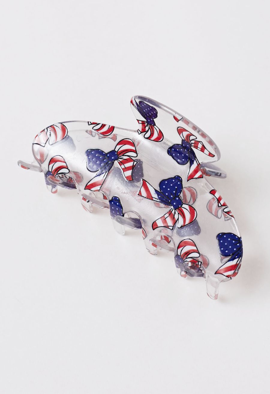Little Bow Acrylic Hair Claw