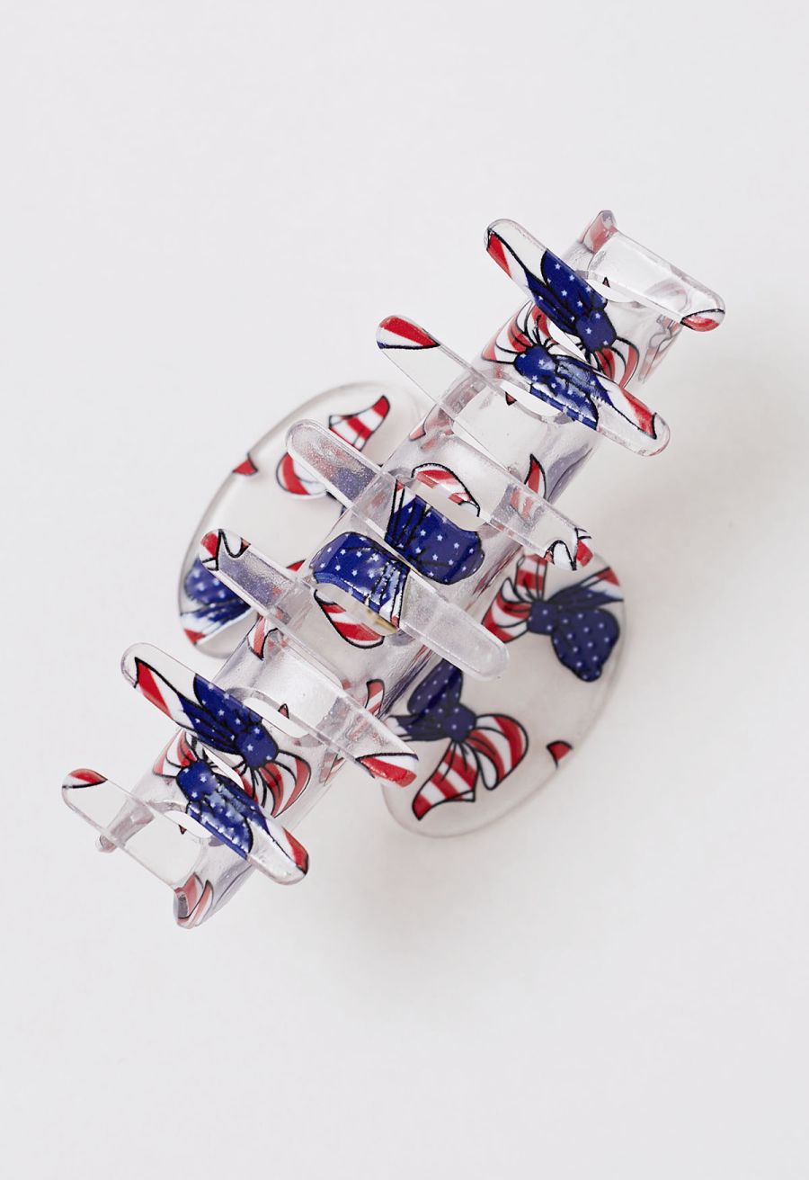 Little Bow Acrylic Hair Claw