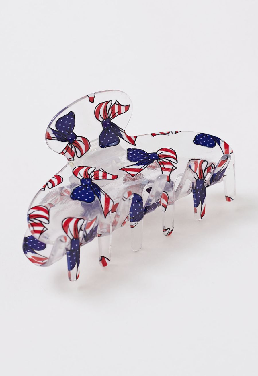 Little Bow Acrylic Hair Claw