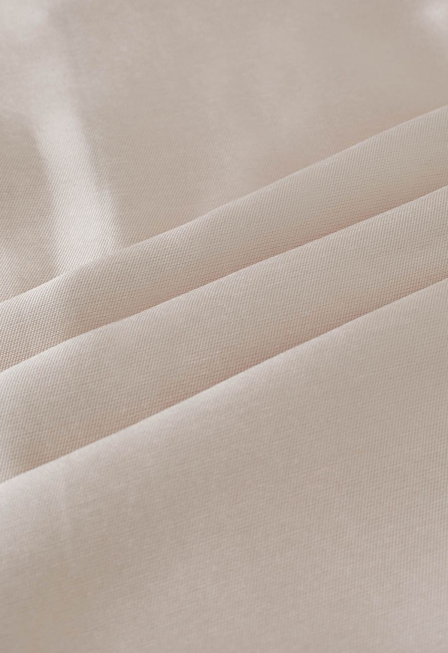 Luxurious Night Bowknot Pleated A-Line Skirt