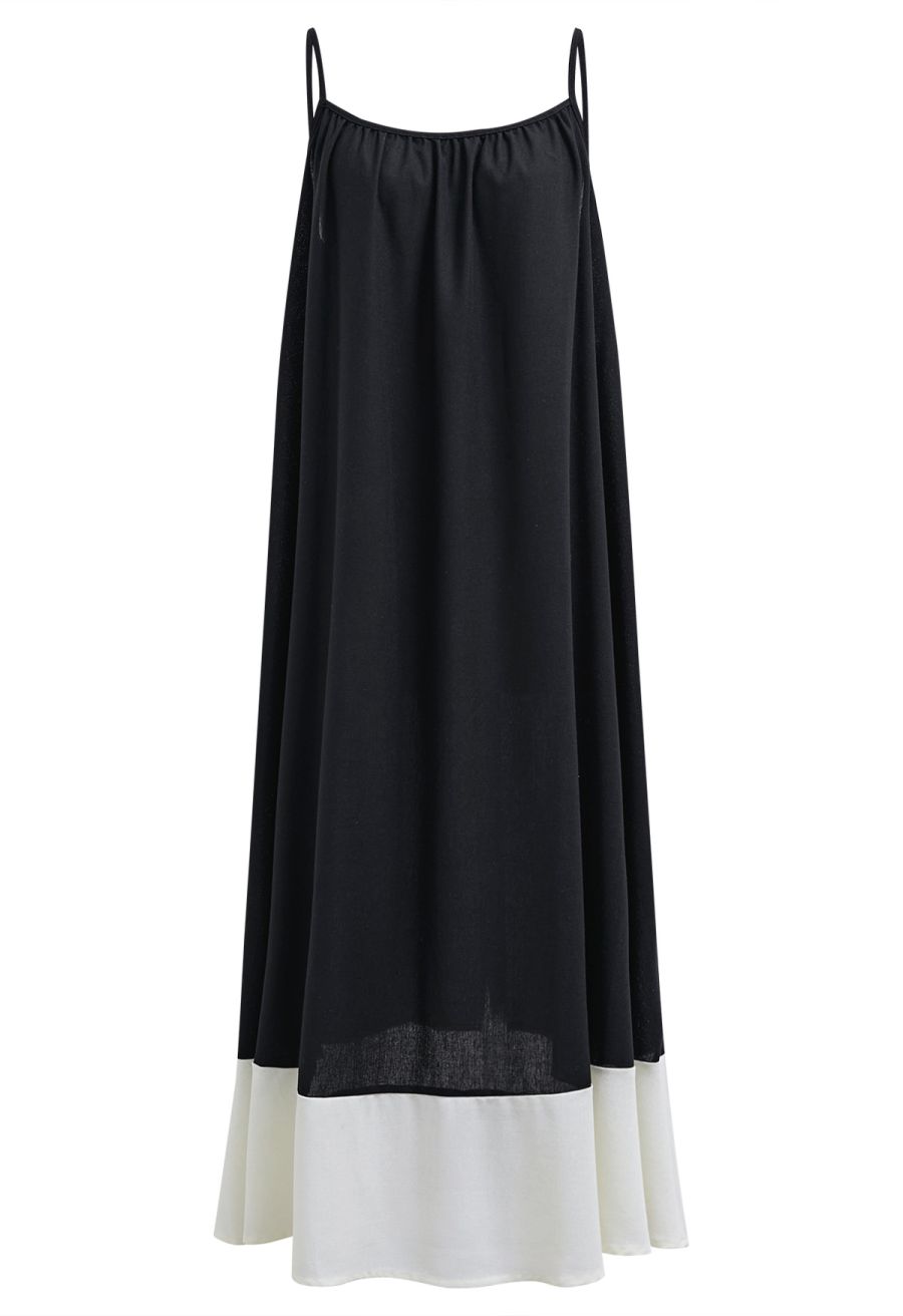 Unique Two-Tone Hem Cami Dolly Dress