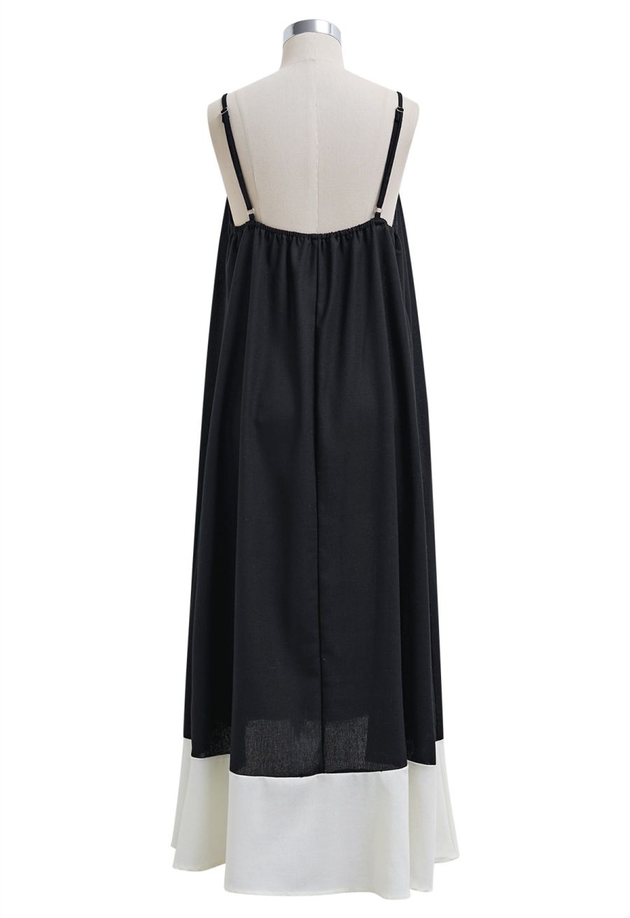 Unique Two-Tone Hem Cami Dolly Dress