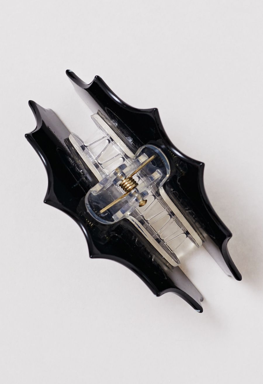 Gothic Cobweb Pattern Hair Claw