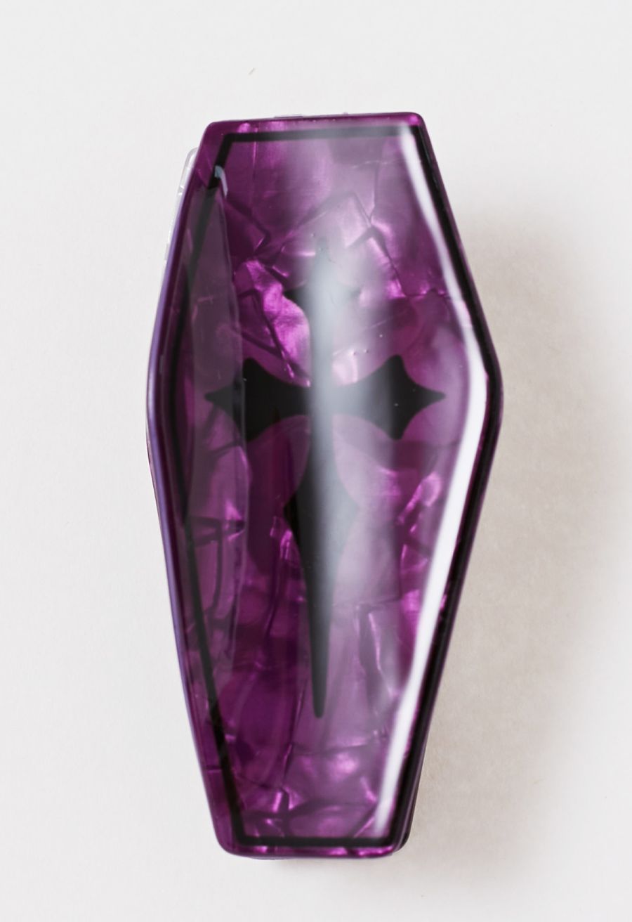 Gothic Cross Coffin Shaped Hair Claw