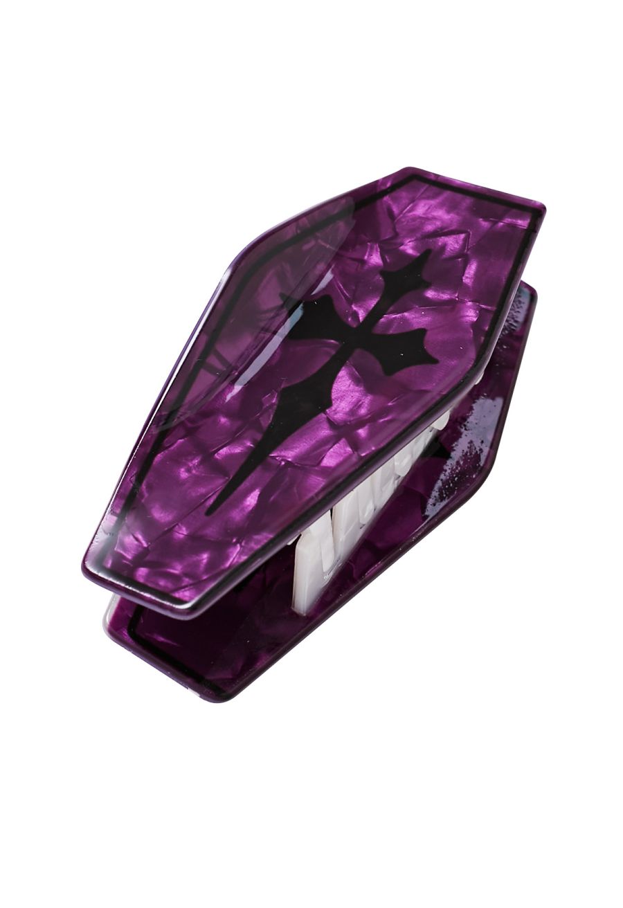Gothic Cross Coffin Shaped Hair Claw