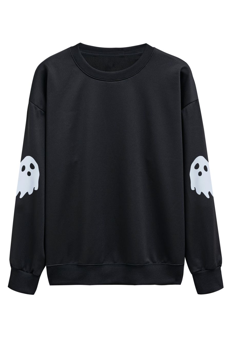 Playful Spirits Ghost Sleeves Sweatshirt