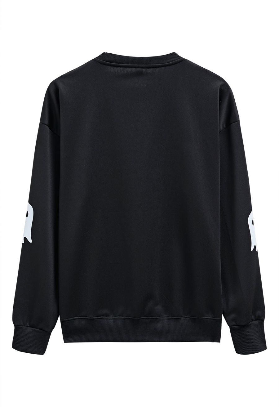 Playful Spirits Ghost Sleeves Sweatshirt