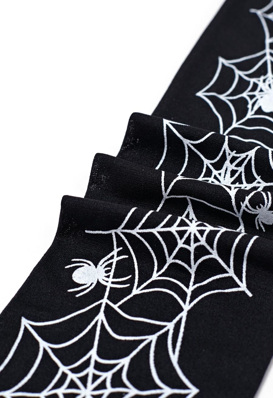 Spider Web Pattern Stockings