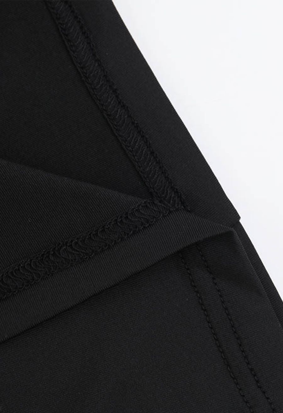 Sweetheart Neck Batwing Sleeve Bodycon Mini Dress