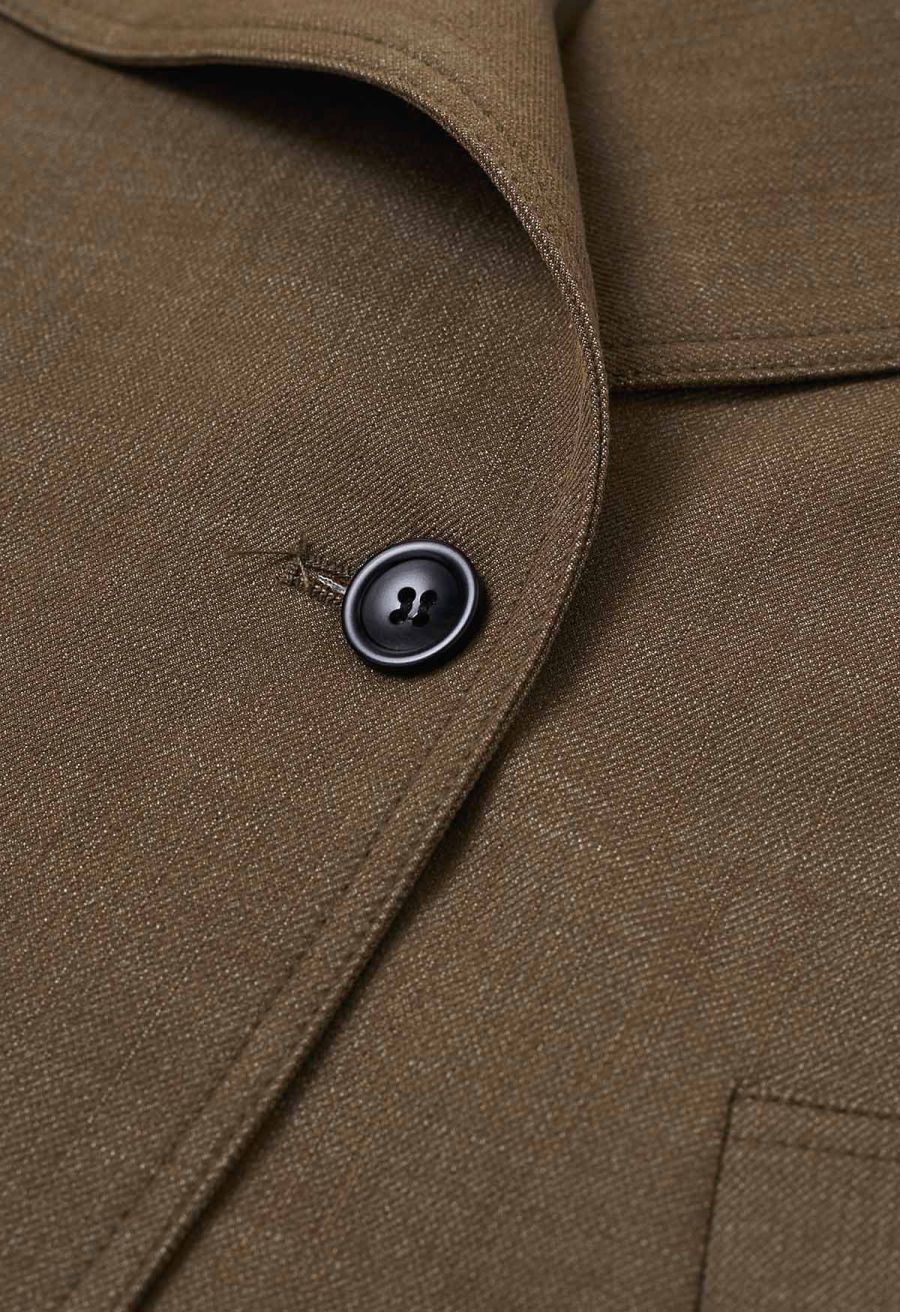 Modest-Styled Wide Lapel Belted Trench Coat