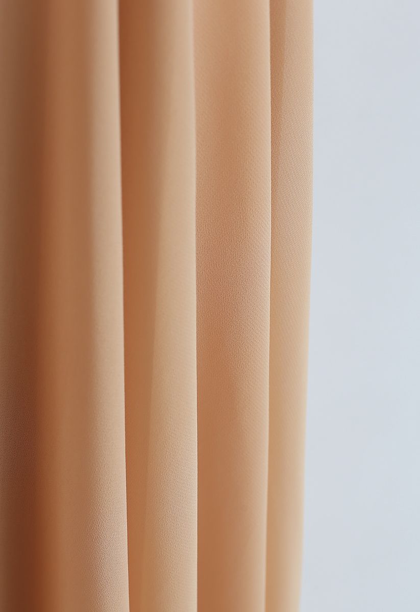 Timeless Favorite Chiffon Maxi Skirt in Light Tan