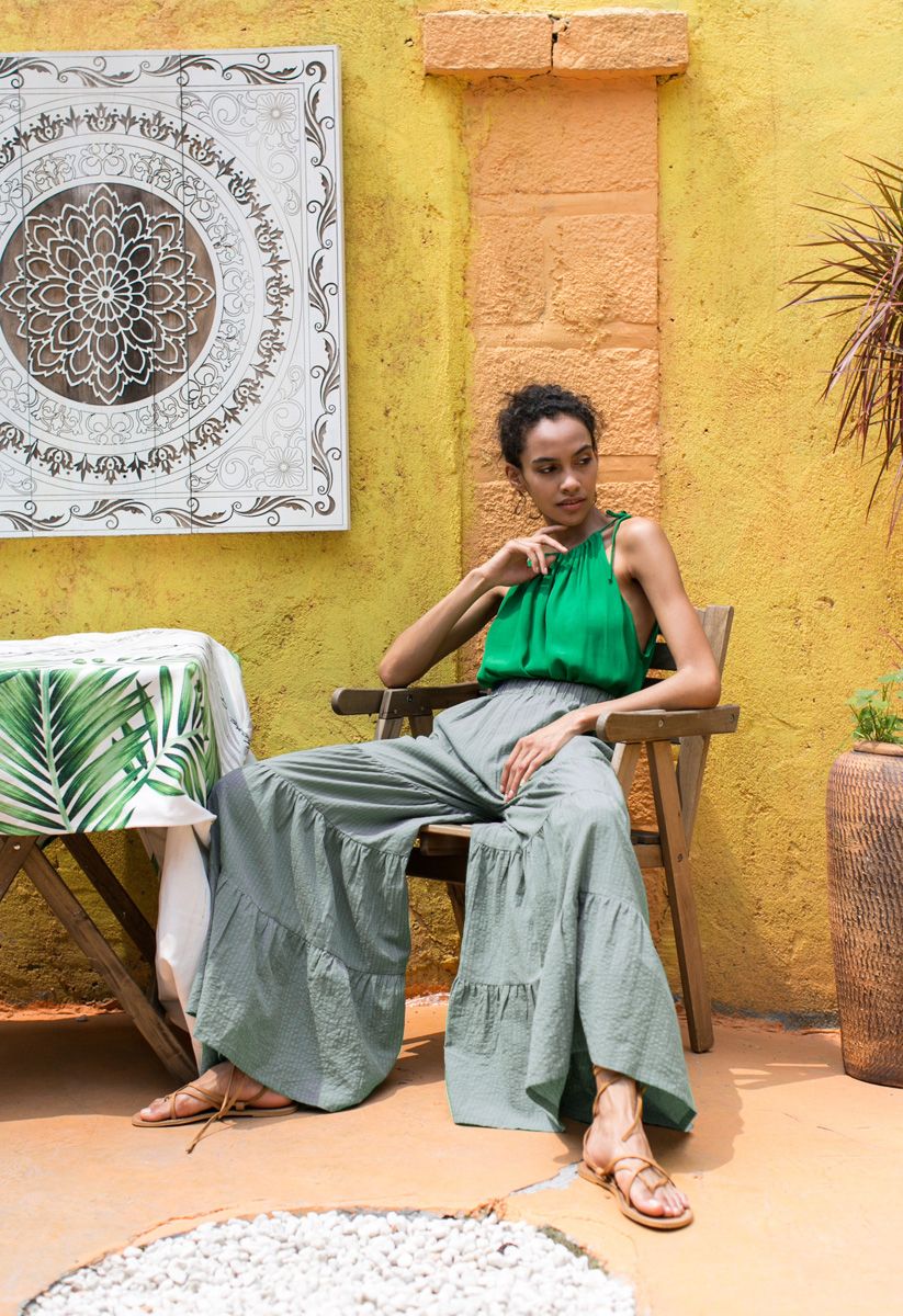 Sunny Days Wide-Leg Pants