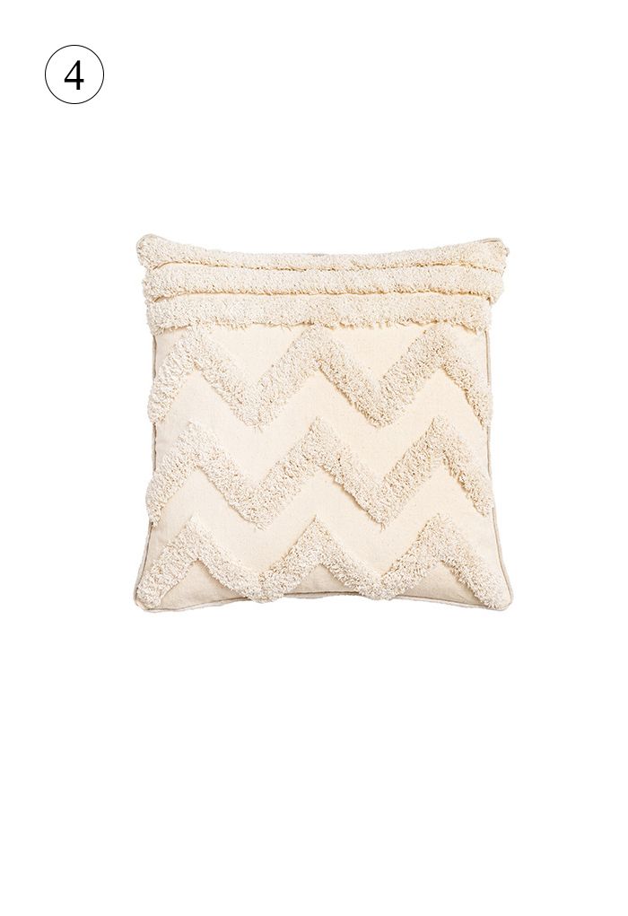 Tufting Sackcloth Cushion Cover