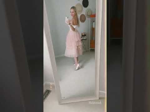 Love Me More Layered Tulle Skirt in Nude Pink