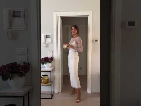 Texture Satin Backless Maxi Dress in Ivory