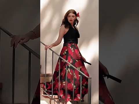 Timeless Favorite Chiffon Maxi Skirt in Red Rose