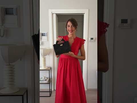 V-Neck Lace Panelled Sleeveless Maxi Dress in Red