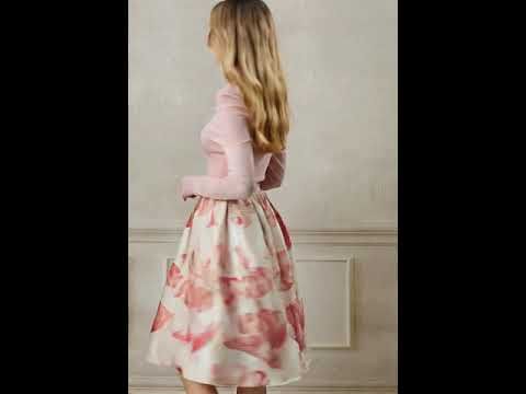 Sweet Ease Mesh Shoulder Flap Knit Top in Pink