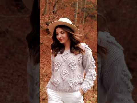 Knit Your Love V-Neck Sweater in Lavender