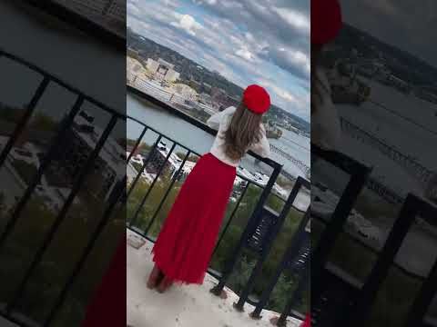 My Secret Garden Tulle Maxi Skirt in Red